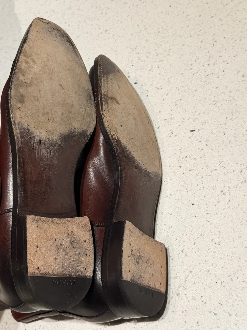Prada Men's Dark Brown Leather Chukka Chelsea Boots